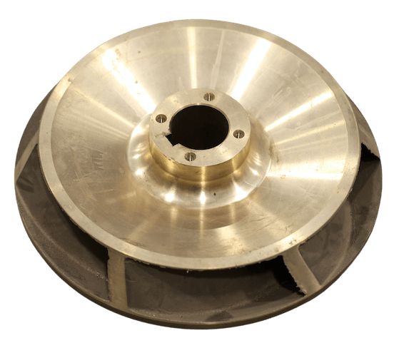 Nickel Aluminum and Bronze Keyed Impellers