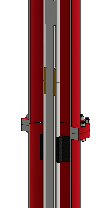 Flanged Enclosed Lineshaft Column Assemblies