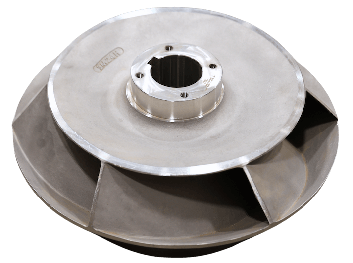 316 Stainless Steel Keyed Impellers
